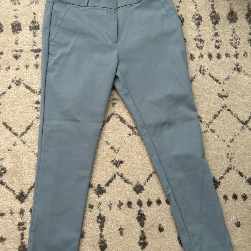 Loft Modern skinny ankle light blue dress pants, size 10